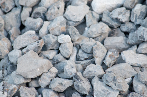 Texture image of gray rubble