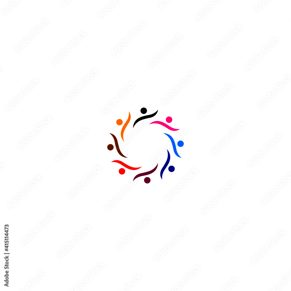 PEOPLE TOGETHER SIGN, SYMBOL, ART, LOGO ISOLATED ON WHITE PEOPLE TOGETHER SIGN, SYMBOL, ART, LOGO ISOLATED ON WHITE