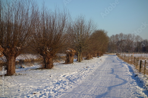 Winterstimmung am Niederrhein bei Grefrath Oedt