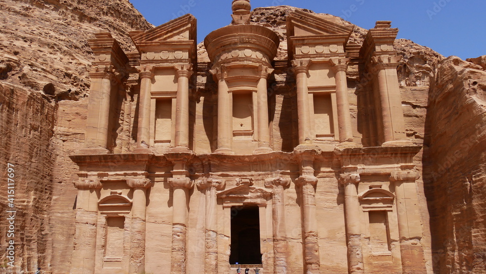 Kloster ad-Deir in Petra, Jordanien