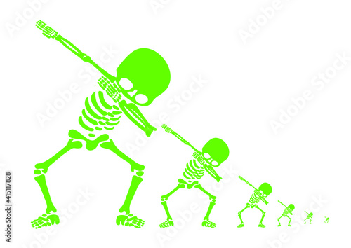 skeleton, skeletons, dab, dabbing, dancer, design, designs, new, latest, fun, funny, gesture, graphic, halloween, happy halloween, illustration, logo, meme, people, shirt, skull, style, vector