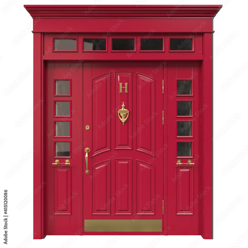 Fototapeta premium Classic doors for luxury homes