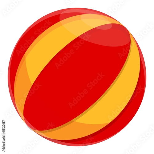 Free Download Pool ball icon. Cartoon of pool ball vector icon for web design isolated on white background - GFXLoad