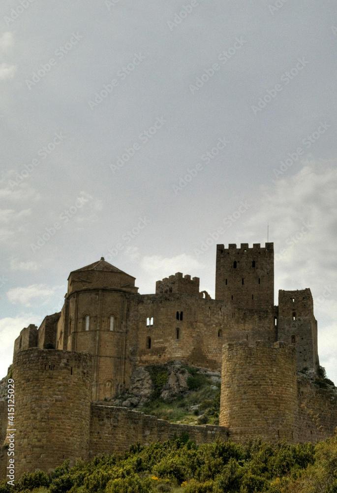 Château médiéval de Loarre, Aragon, Espagne