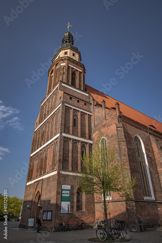 Church 'Oberkirche St. Nikolai' in Cottbus photo