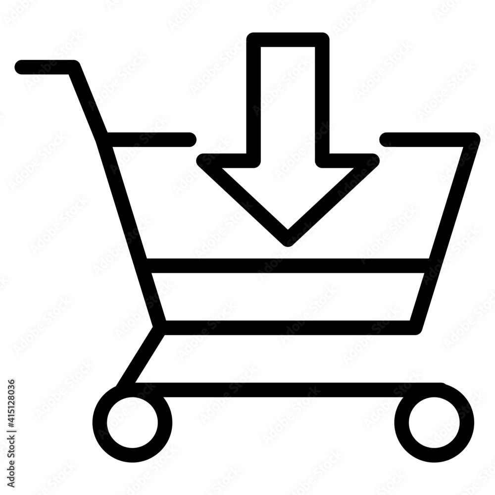 Linear design vector of digital marketing Linear design vector of digital marketing