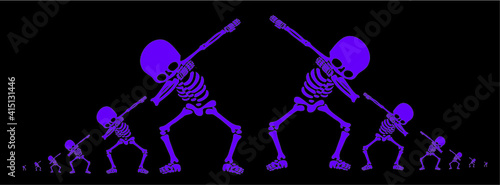 skeleton, skeletons, dab, dabbing, dancer, design, designs, new, latest, fun, funny, gesture, graphic, halloween, happy halloween, illustration, logo, meme, people, shirt, skull, style, vector