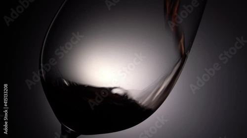red wine glass