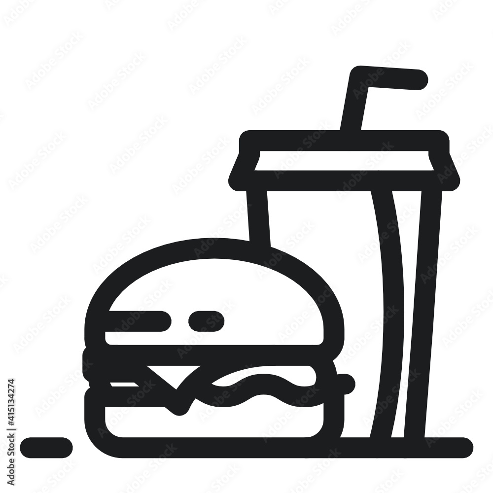 Menu food court burger cola Menu food court burger cola