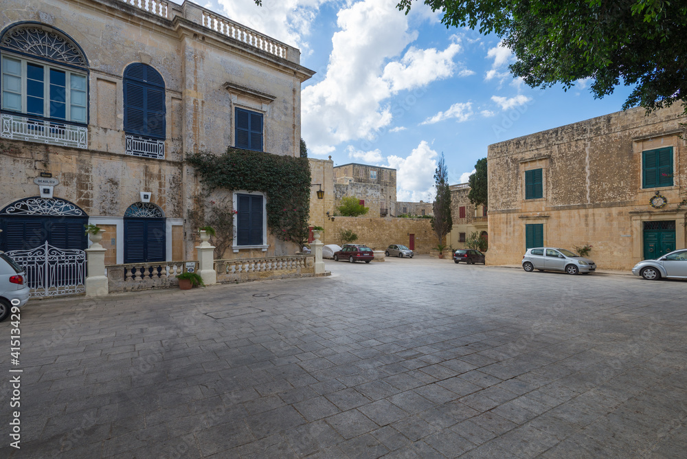 The streets of Mdina Malta