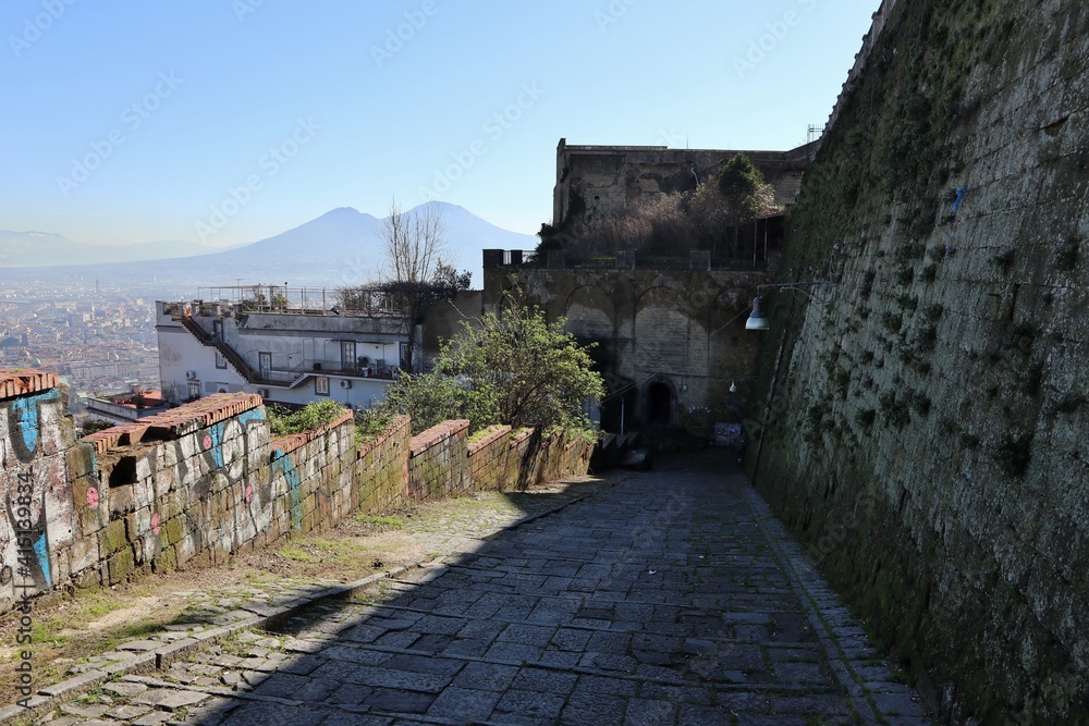 Napoli - Scalinata della Pedamentina da San Martino