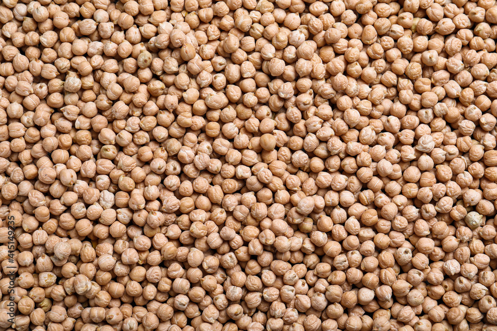 Many chickpeas as background, top view. Natural food Many chickpeas as background, top view. Natural food