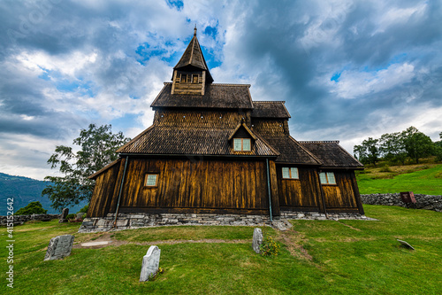 Urnes Stave Church, Lustrafjorden photo