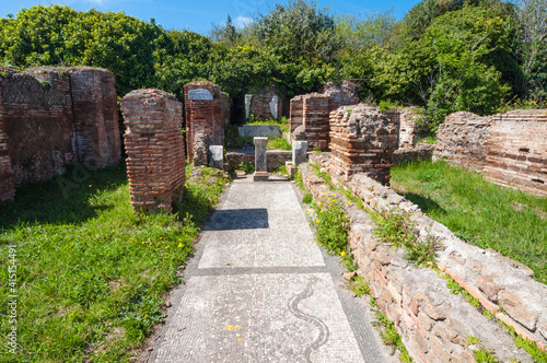 Mitreo Planta Pedis, Ostia Antica archaeological site, Ostia, Rome province photo