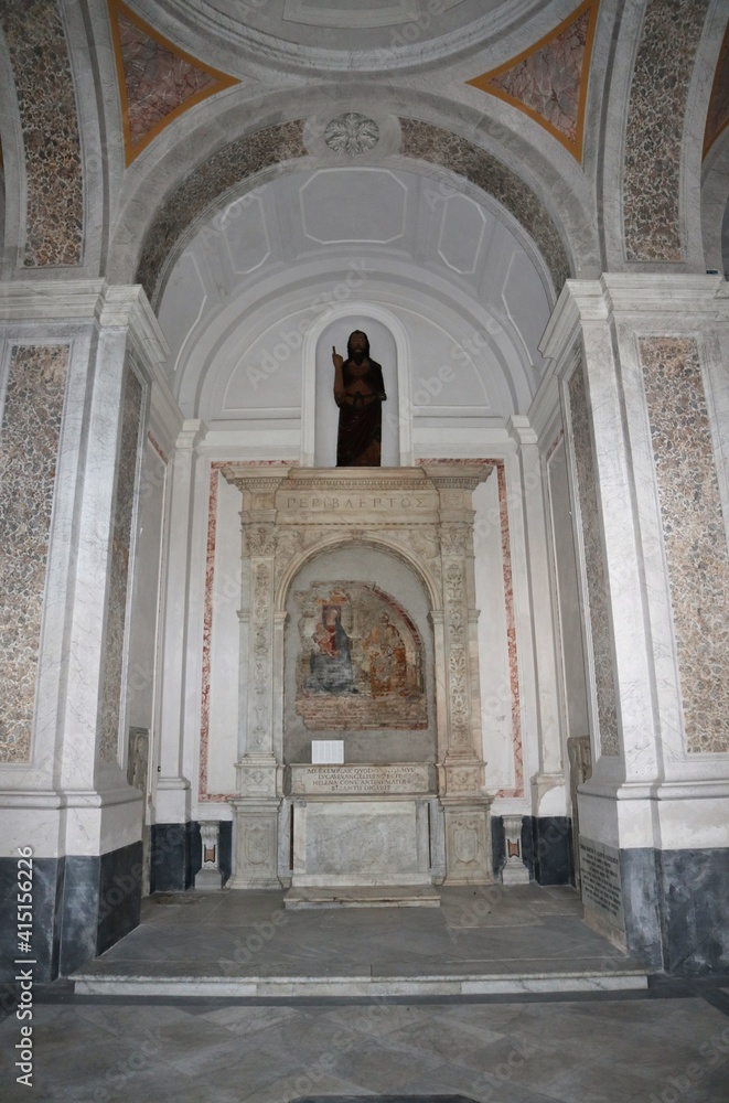 Napoli - Cappella dei Paleologi nella Basilica di San Giovanni Maggiore
