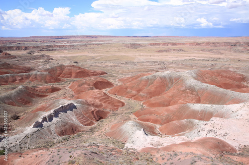 Petrified Forest National Park in Arizona, USA