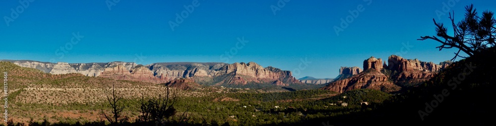 Fototapeta premium Sedona Arizona Panorama Mountains