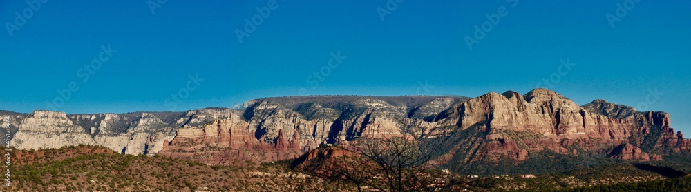 Sedona Arizona Panorama Scene Landcape