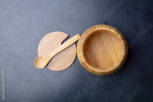 wooden spoon on wooden table