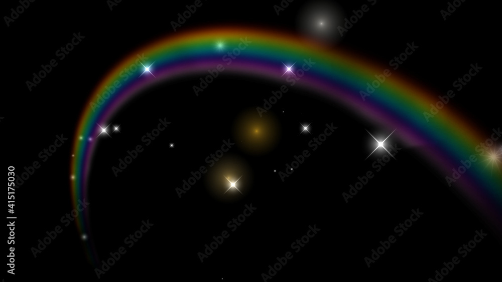 Obraz premium Shining Lights And dust particles Background