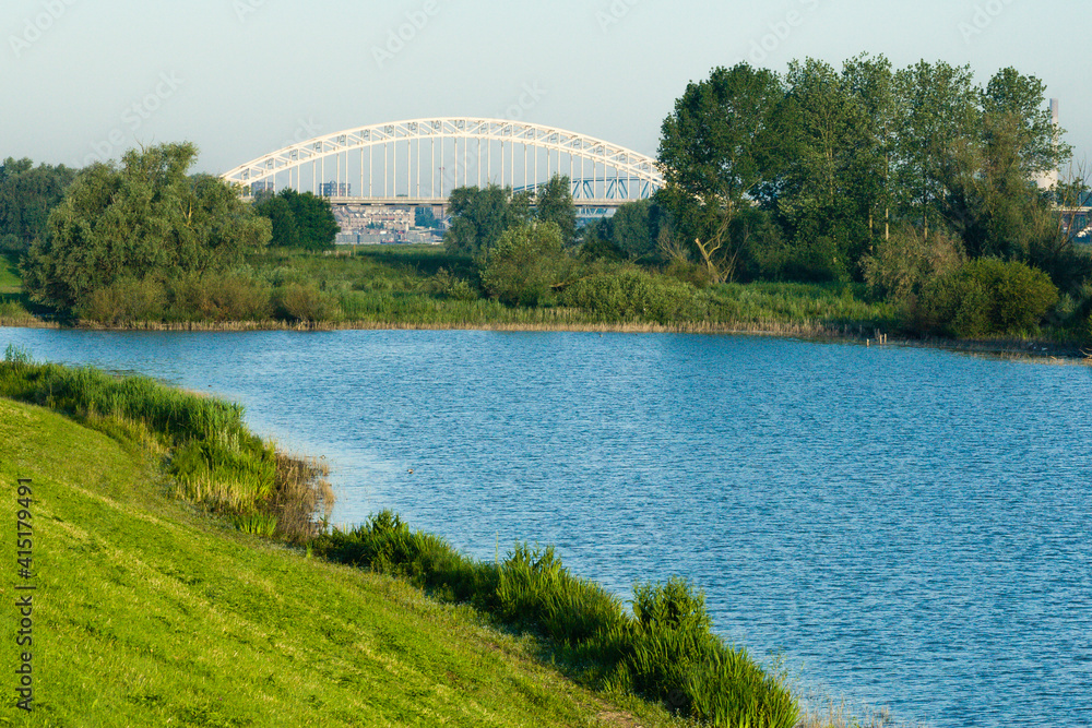 Fototapeta premium Landscape at Ooijpolder