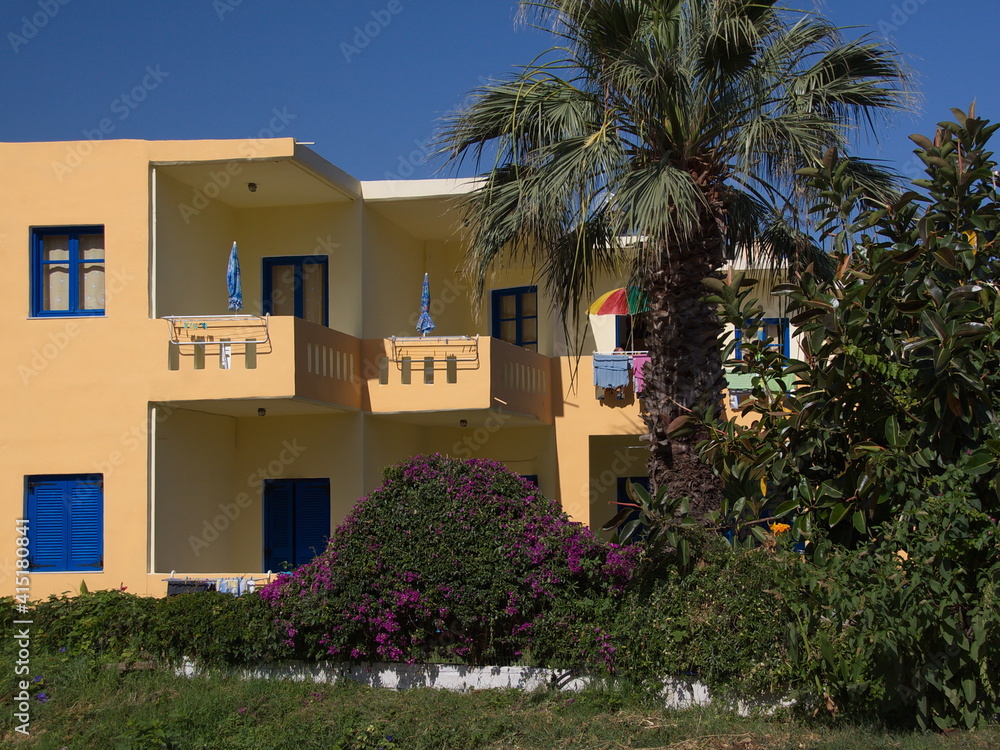 Residential house in Kournas on Crete in Greece, Europe

