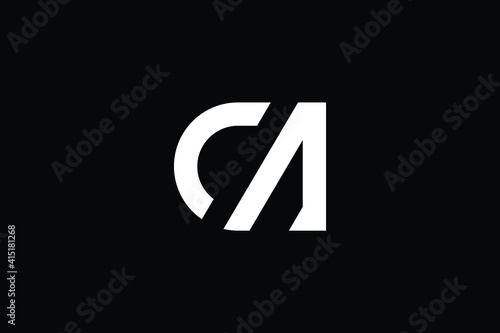 CM logo letter design on luxury background. MC logo monogram initials letter concept. CM icon logo design. MC elegant and Professional letter icon design on black background. M C MC CM