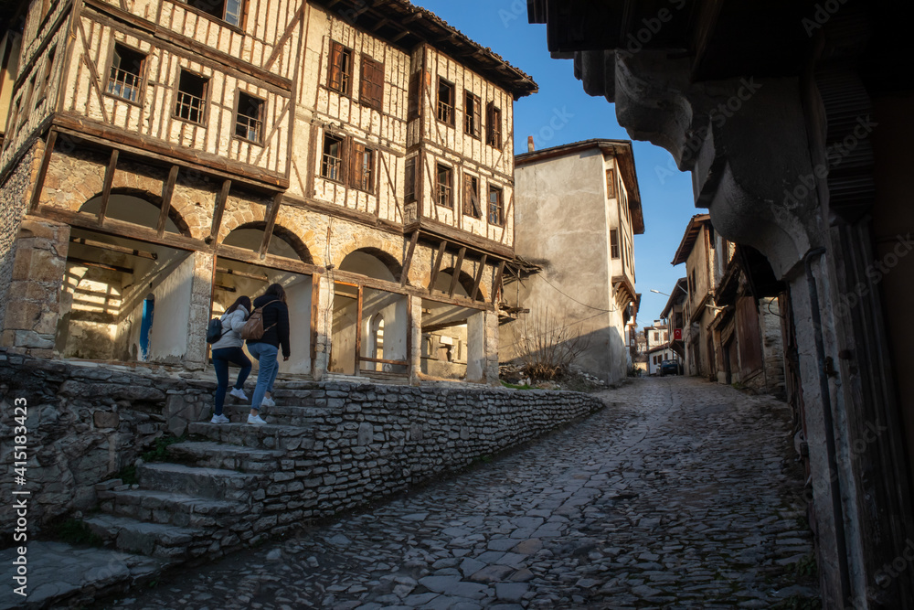 Safranbolu streets and houses. UNESCO protected houses