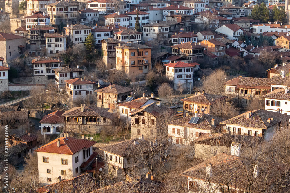 Safranbolu streets and houses. UNESCO protected houses