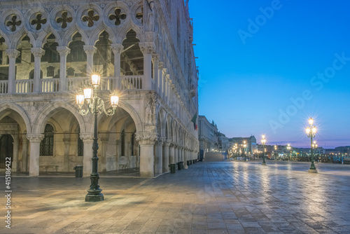 Italy, Venice. Doge's Palace at dawn © Danita Delimont