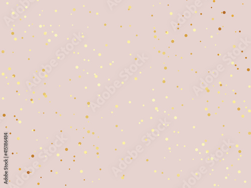 Nude gold glitter stylish pattern. Nude pastel pattern with gold glitter sparkle. 