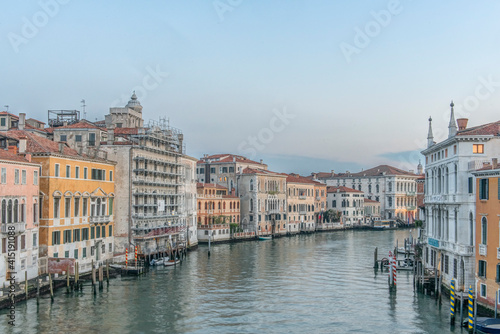 Italy  Venice. Grand Canal from Academia Bridge