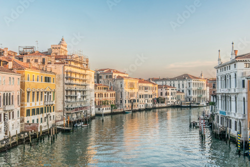 Italy  Venice. Grand Canal from Academia Bridge