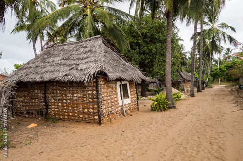 Zaramo style houses in the Watamu