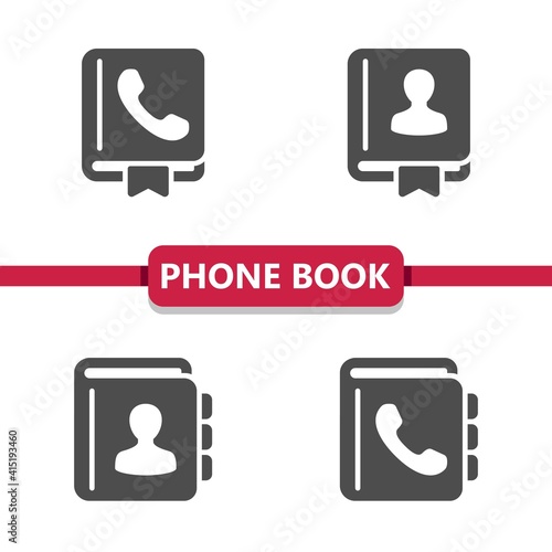 Phone Book - Address Book Icons