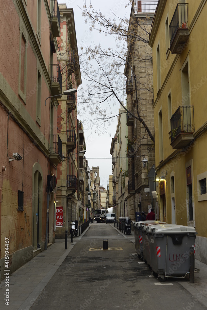 Obraz premium Barcelona Barrio Gracia