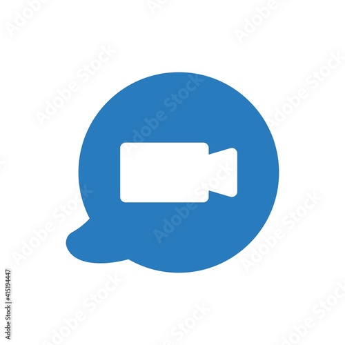 Chat video icon