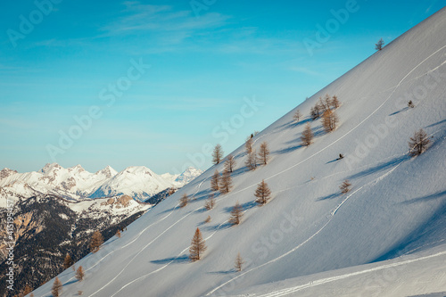 powder around ceillac in queyras - poudreuse autour de ceillac dans le queyras