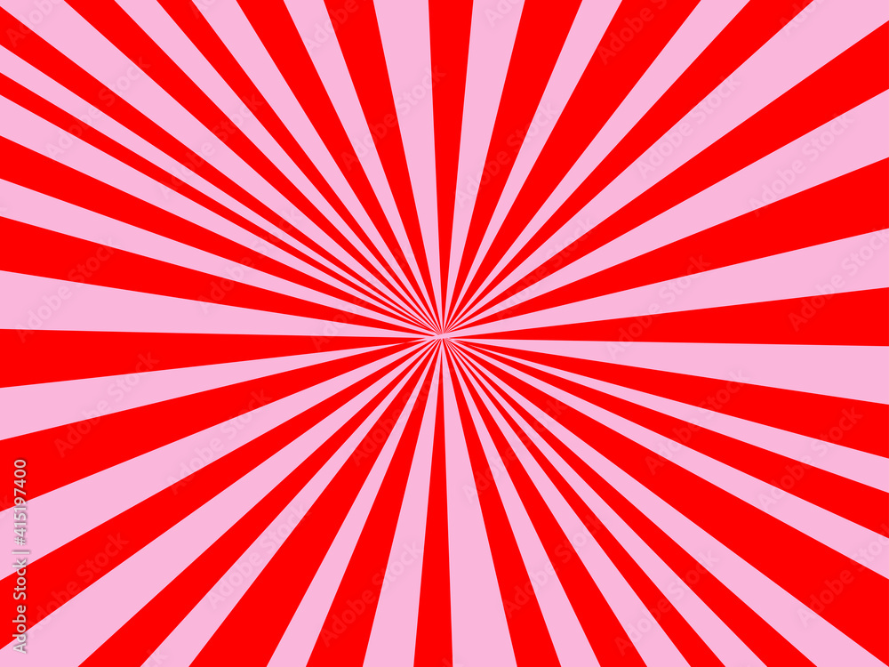 Fototapeta premium キラキラ放射線の壁紙