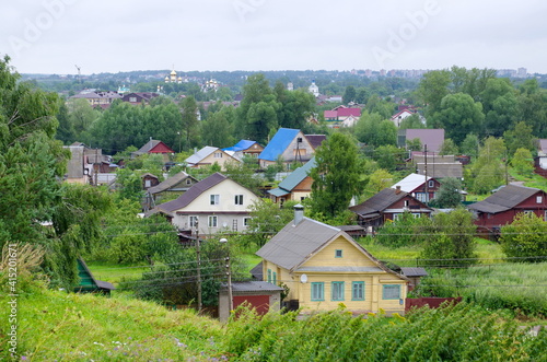 The city of Pereslavl-Zalessky, Yaroslavl region. The Golden Ring of Russia