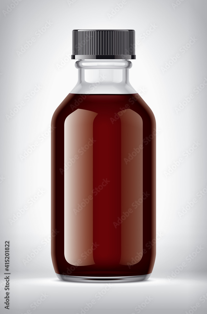 Pharmaceutical bottle on background. Pharmaceutical bottle on background.
