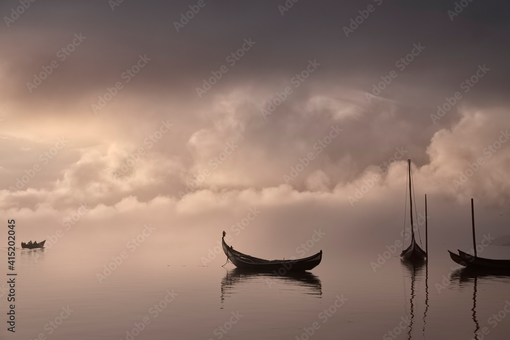 Φωτογραφία Traditional boats from Ria de Aveiro
