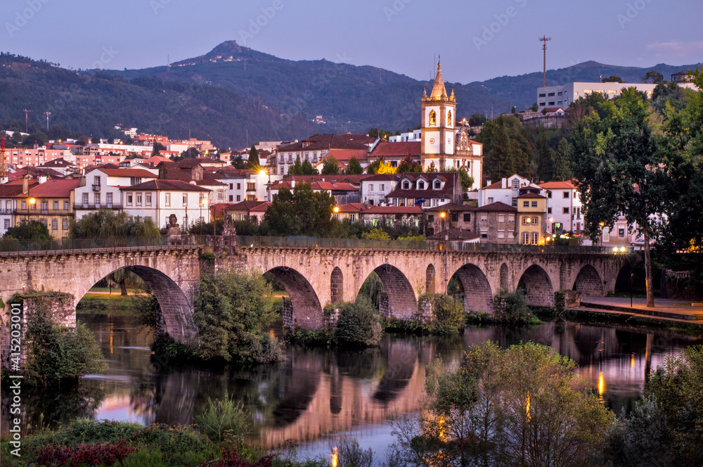 Ponte em Ponte da Barca, Portugal