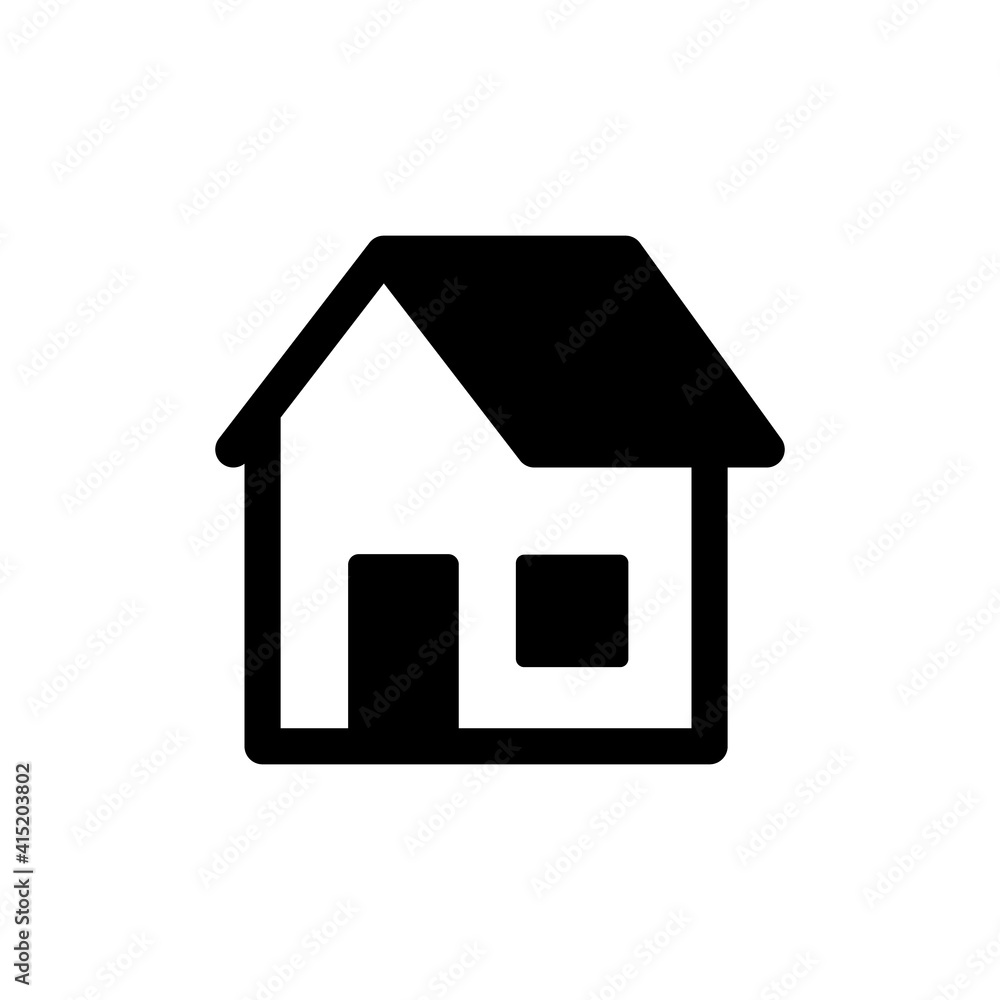 House vector icon. Home linear pictogram. House vector icon. Home linear pictogram.