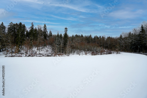 Landscape shots in the Bavarian Forest in Bavaria in daylight