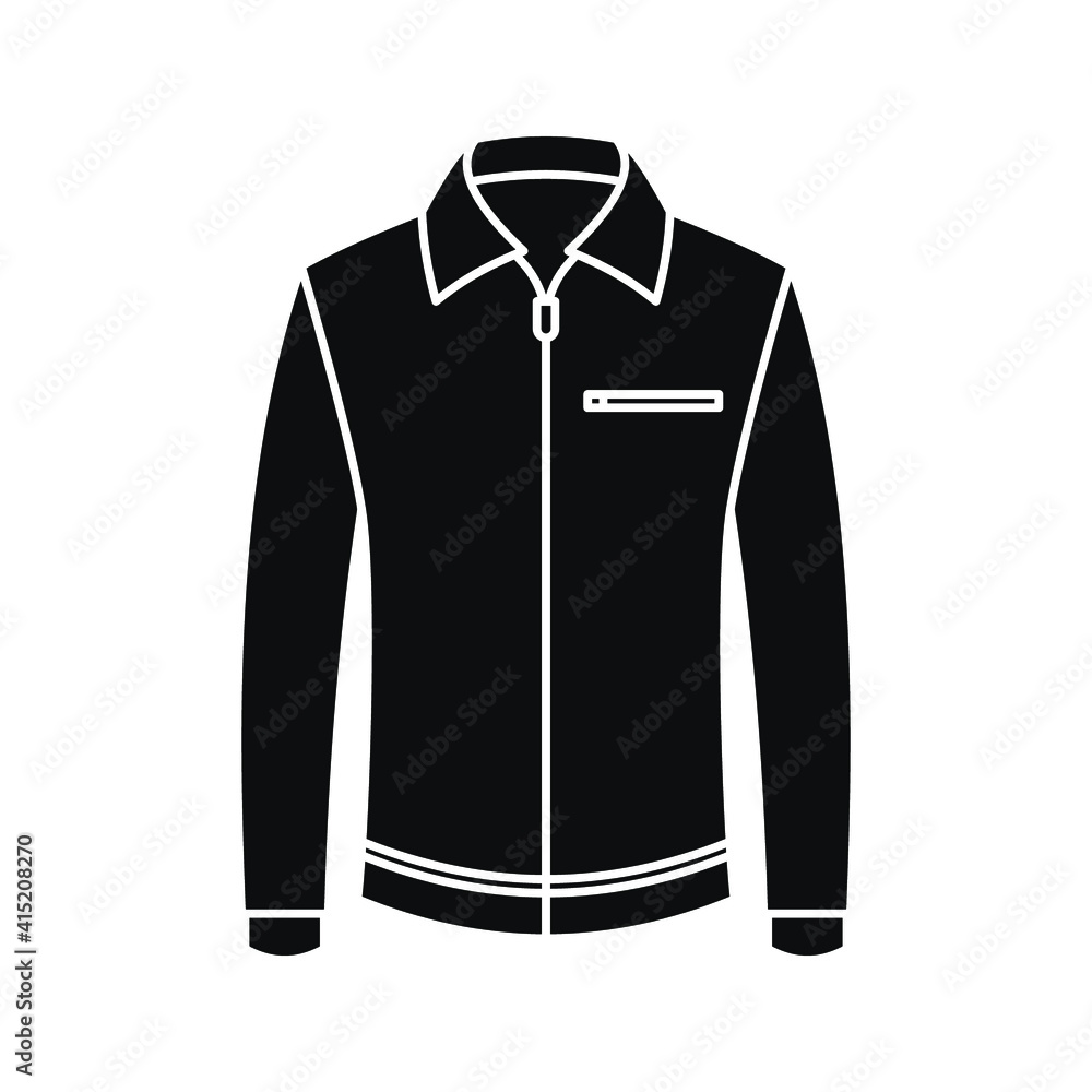 jacket icon. fashion sign. vector illustration jacket icon. fashion sign. vector illustration