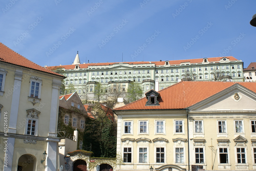 Prague, Czech Republic: historic buildings in the Mala Strana