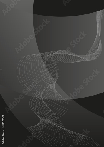 Layout schwarz Linien