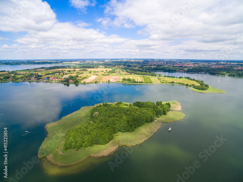 Aerial view of beautiful is...