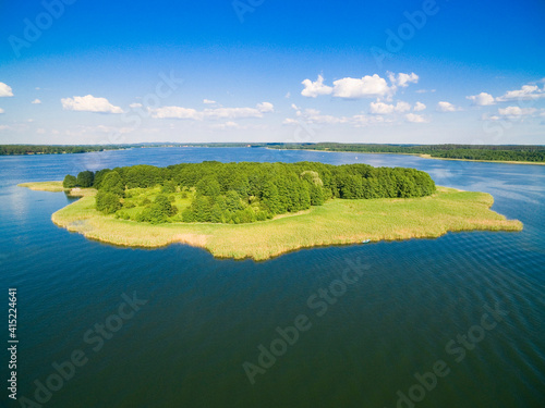 Aerial view of beautiful is...